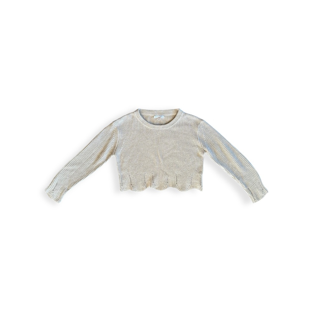 Love riche sweater knit top small